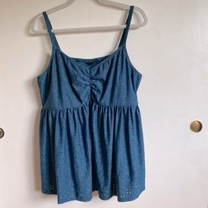 Blue Tank Top